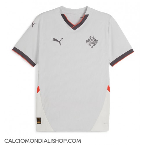 Maglie da calcio Islanda Seconda Maglia 2024 Manica Corta